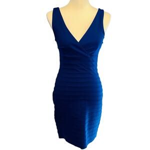 Express Royal Blue Dress Size XS